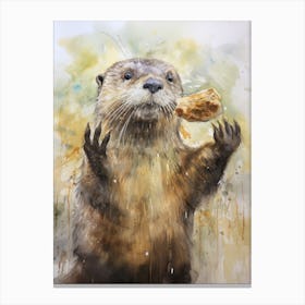 Otter 1 Canvas Print