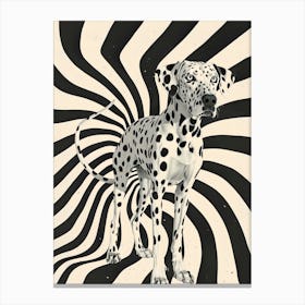 The Dalmatian Canvas Print