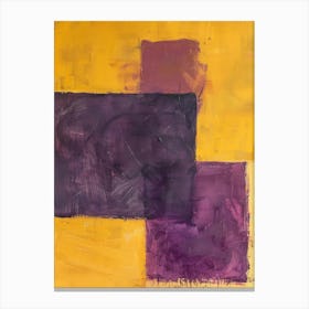 Purple Squares 3 Canvas Print