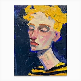 Portrait Of A Young Man 31 Canvas Print