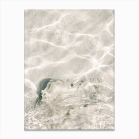 Salty Water Canvas Print
