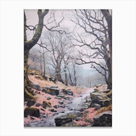 Dreamy Winter Painting Killarney National Park Ireland 6 Canvas Print