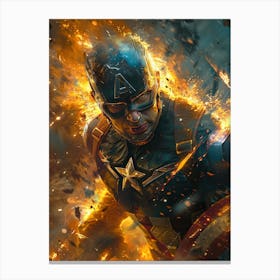 Captain America 23 Canvas Print