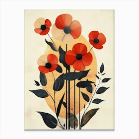 Poppies 50 Canvas Print