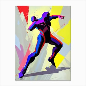 Skateboarder Canvas Print