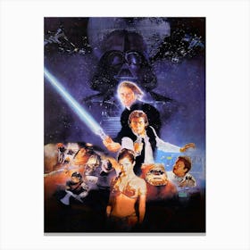 Return Of The Jedi 3 Canvas Print