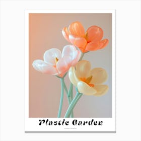 Dreamy Inflatable Flowers Poster Evening Primrose 3 Canvas Print