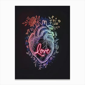 Heart Of Love 3 Canvas Print