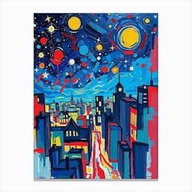 Starry Night 19 Canvas Print