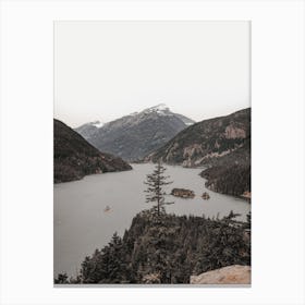 Rustic Lake Views Canvas Print