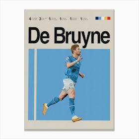 Kevin De Bruyne Canvas Print