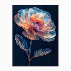 Peony Flower 13 Canvas Print