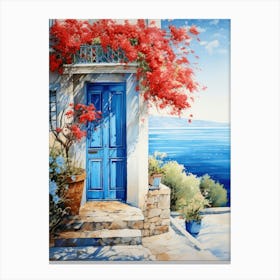 Blue Door 29 Canvas Print