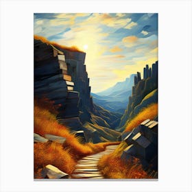 Path To The Mountains Canvas Print