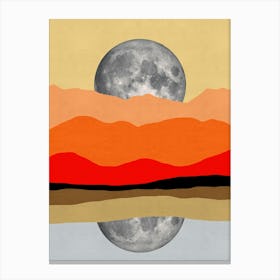 Surrealistic landscape Canvas Print