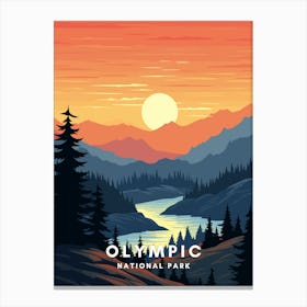 Olympic (Washington) Canvas Print