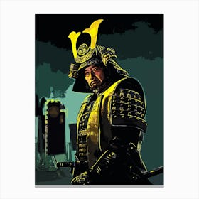 Samurai Warrior shogun Canvas Print