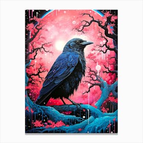 Crow Art 1 Canvas Print