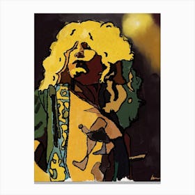 Robert Plant of Led Zeppelin Canvas Print