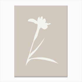 Simple flower Canvas Print