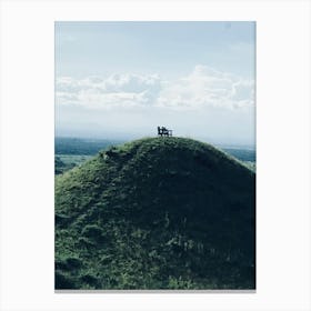 Sitting On Top Of A Hill Canvas Print