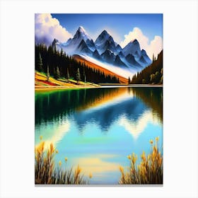 Mountain Lake 17 Canvas Print