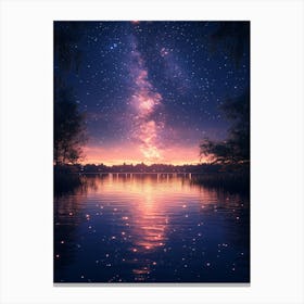 Starry Night Sky 21 Canvas Print