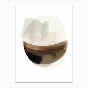 Istanbul Curves Minimalist Bauhaus Canvas Print