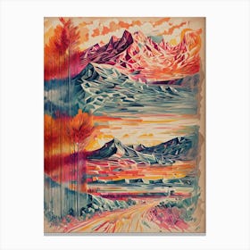 Landscape Painting Canvas Print