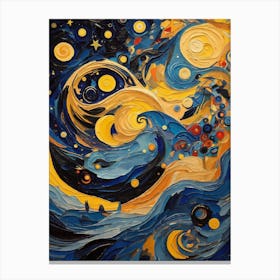 Starry Night 5 Canvas Print