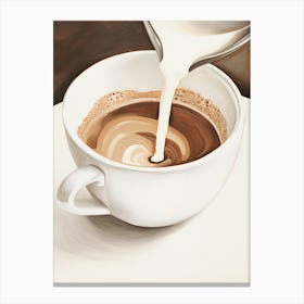 Boho Bella Vita 23 Coffee 1 Canvas Print