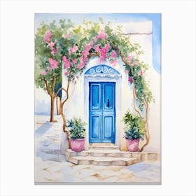 Blue Door Canvas Print
