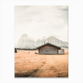 Montana Cabin Canvas Print