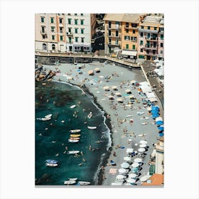 Sanremo Beach Canvas Print