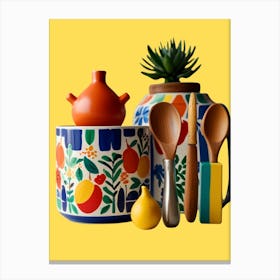 Chinese Ceramics Canvas Print