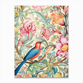 Bird On A Branch Canvas Print