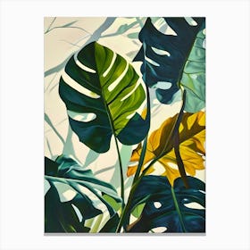 Monster Leaves 3 Canvas Print