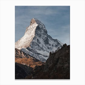 European Peaks Canvas Print