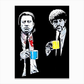 Pulp Fiction movie 3 Canvas Print