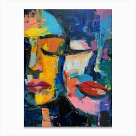 Two Faces 12 Canvas Print