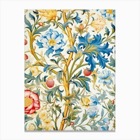 William Morris Floral 1 Canvas Print