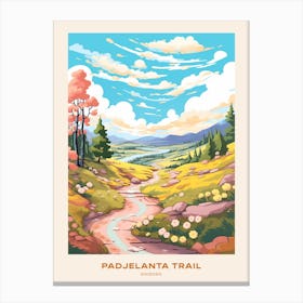 Padjelanta Trail Sweden 2 Hike Poster Canvas Print