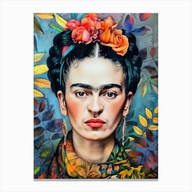 Frida Kahlo 8 Canvas Print