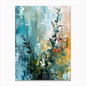 Wildflower Dream, Boho Art Style Canvas Print