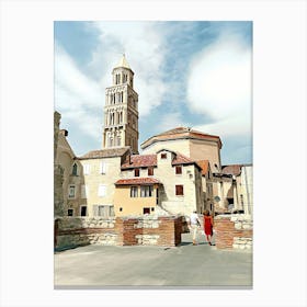 Diocletian S Palace, Split, Croatia Canvas Print