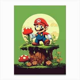 Mario Bros 55 Canvas Print