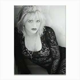 Singer Songwriter Courtney Love Canvas Print