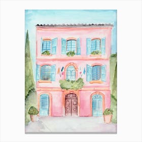 Provence Pink Canvas Print
