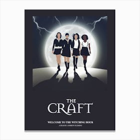 Craft Film Poster Canvas Print