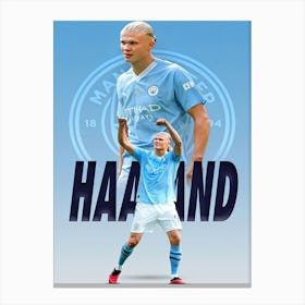 Erling Haaland Canvas Print